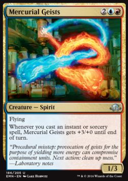 Mercurial Geists - Eldritch Moon (Uncommon) [EMN-186]