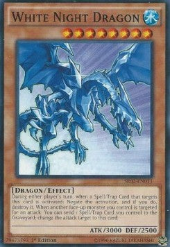 White Night Dragon - Structure Deck: Rise of the True Dragons (Common) [SR02-011]