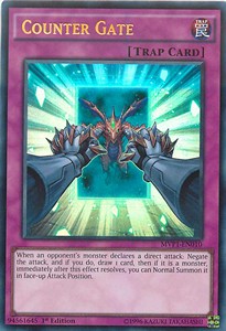 Counter Gate (V.1 - Ultra Rare) - The Dark Side of Dimensions Movie Pack (Ultra Rare) [MVP1-010]