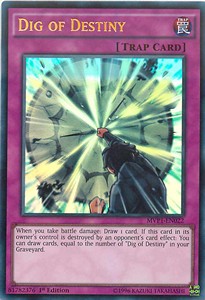 Dig of Destiny (V.1 - Ultra Rare) - The Dark Side of Dimensions Movie Pack (Ultra Rare) [MVP1-022]