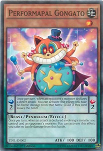 Performapal Gongato - The Dark Illusion (Common) [TDIL-002]