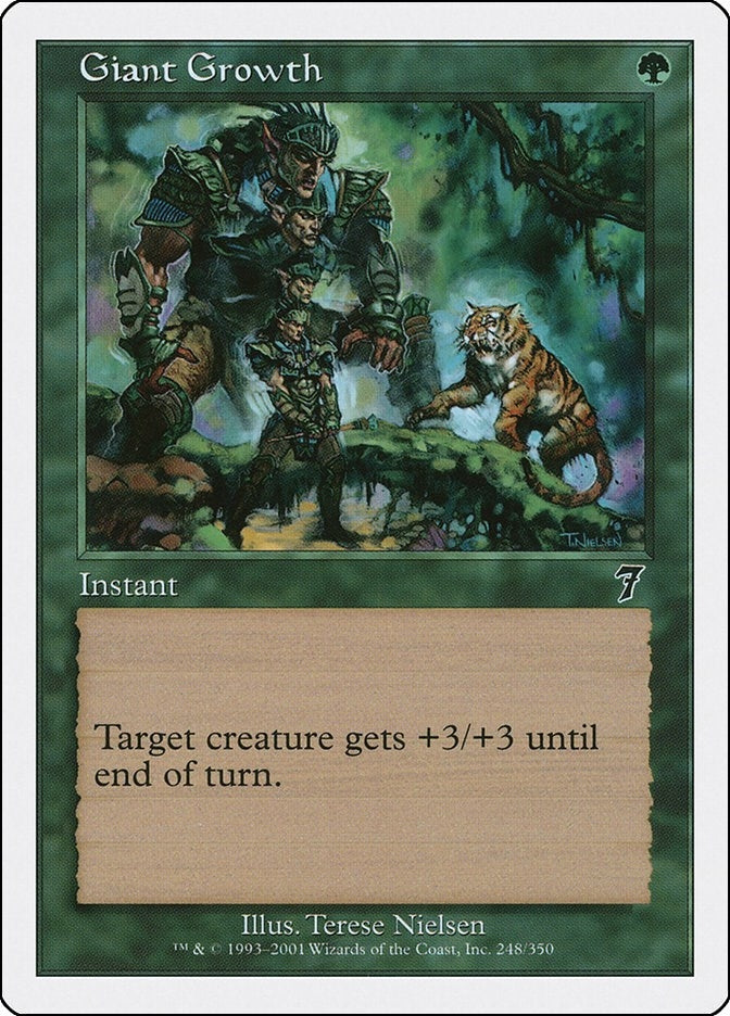Image for Giant Growth (7th Edition) (248) - Magic: The Gathering