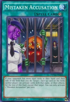 Mistaken Accusation - 2016 Mega-Tin Mega Pack (Common) [MP16-222]