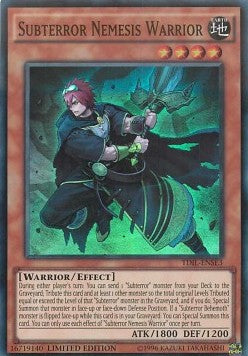 Subterror Nemesis Warrior (V.2 - Super Rare) - The Dark Illusion (Super Rare) [TDIL-SE3]