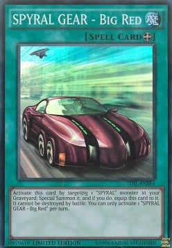 SPYRAL GEAR - Big Red (V.2 - Super Rare) - The Dark Illusion (Super Rare) [TDIL-SE4]