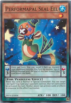 Performapal Seal Eel - Invasion: Vengeance (Common) [INOV-004]