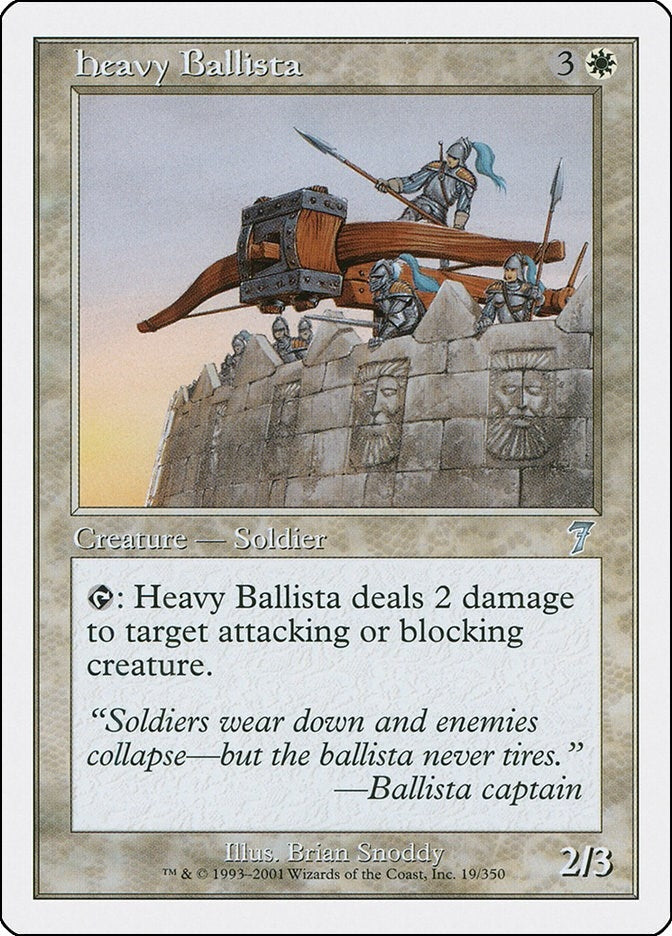 Image for Heavy Ballista (7th Edition) (19) - Magic: The Gathering