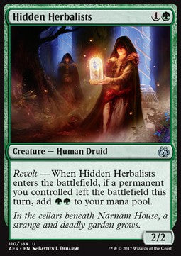 Hidden Herbalists - Aether Revolt (Uncommon) [AER-110]