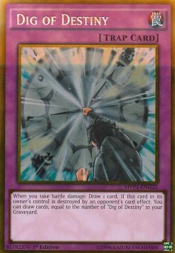 Dig of Destiny (V.2 - Gold Rare) - The Dark Side of Dimensions Movie Pack (Gold Rare) [MVP1-G22]