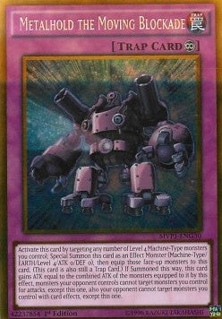 Metalhold the Moving Blockade (V.2 - Gold Rare) - The Dark Side of Dimensions Movie Pack (Gold Rare) [MVP1-G30]