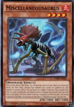 Miscellaneousaurus - Raging Tempest (Common) [RATE-028]