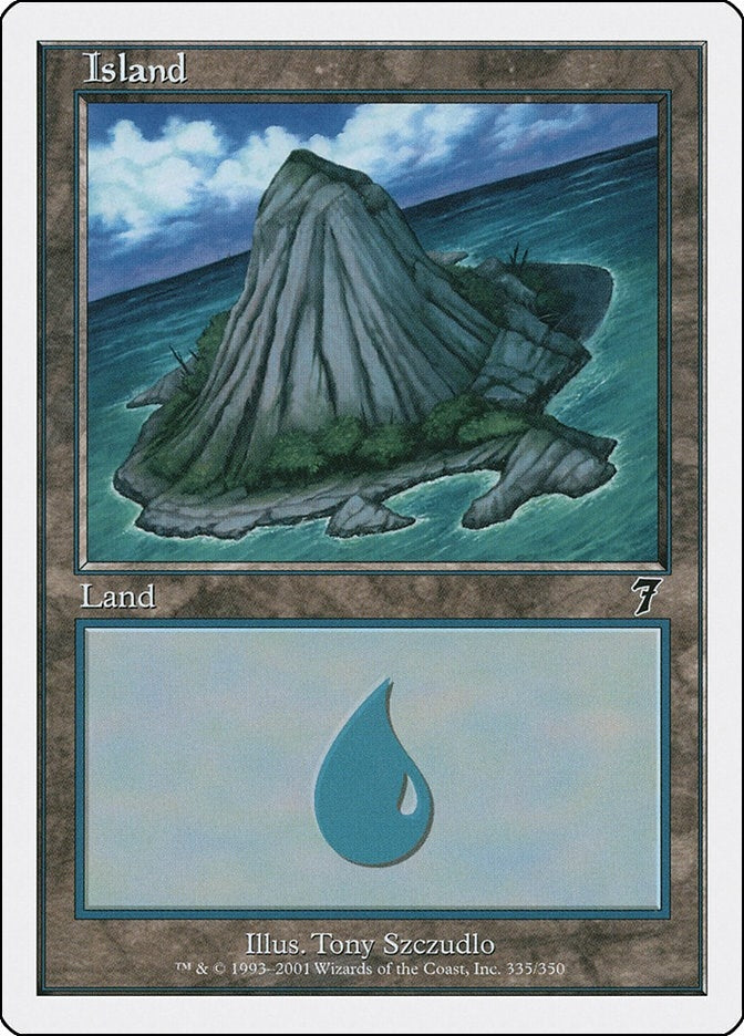 Image for Island (335) (7th Edition) (335) - Magic: The Gathering
