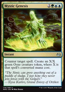 Mystic Genesis - Modern Masters 2017 (Uncommon) [MM3-174]