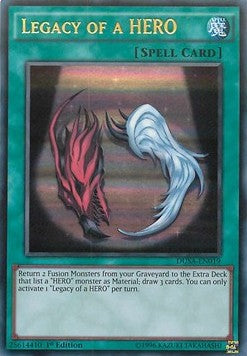 Legacy of a HERO - Duelist Saga (Ultra Rare) [DUSA-019]