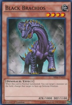 Black Brachios - Structure Deck: Dinosmasher's Fury (Common) [SR04-010]