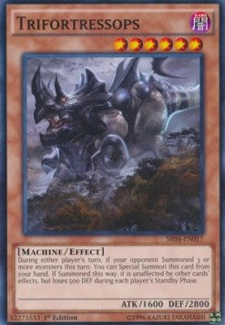 Trifortressops - Structure Deck: Dinosmasher's Fury (Common) [SR04-017]