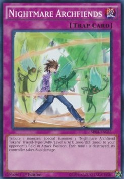 Nightmare Archfiends - Structure Deck: Dinosmasher's Fury (Common) [SR04-035]