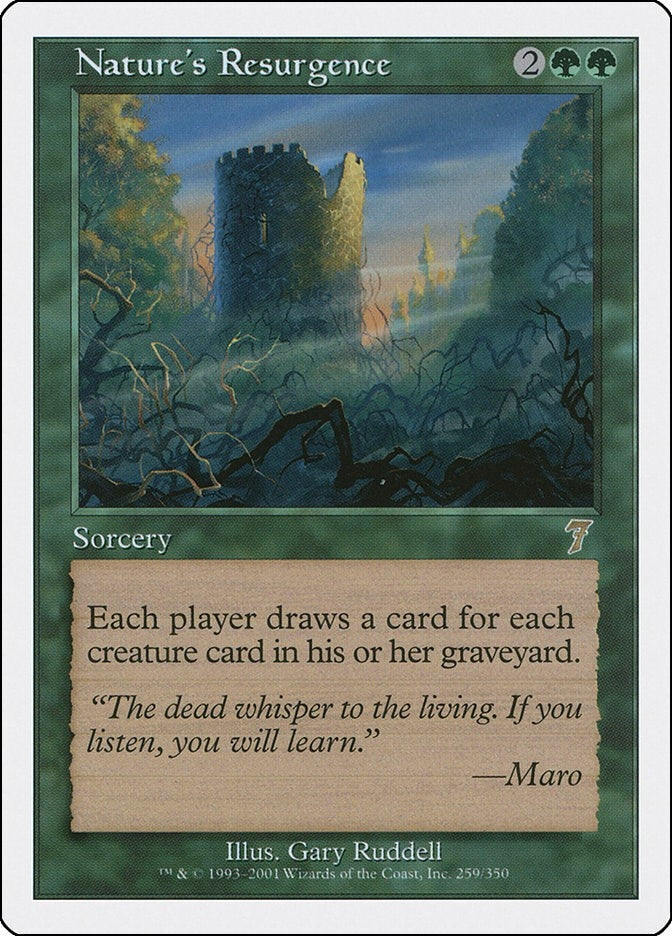Image for Nature's Resurgence (7th Edition) (259) - Magic: The Gathering