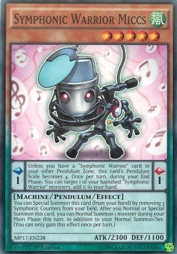 Symphonic Warrior Miccs - 2017 Mega-Tin Mega Pack (Common) [MP17-238]