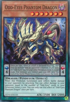 Odd-Eyes Phantom Dragon - Legendary Dragon Decks (Common) [LEDD-C03]