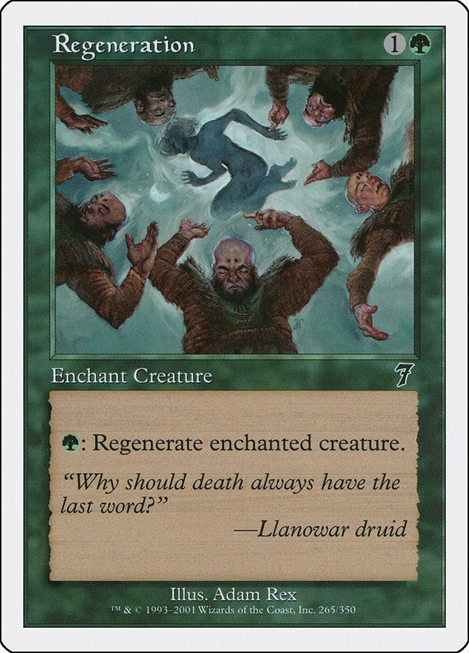 Image for Regeneration (7th Edition) (265) - Magic: The Gathering