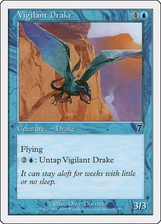 Image for Vigilant Drake (7th Edition) (109) - Magic: The Gathering