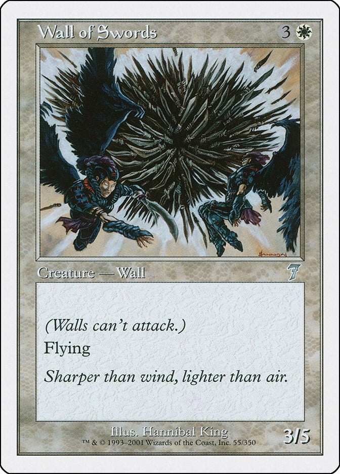 Image for Wall of Swords (7th Edition) (55) - Magic: The Gathering