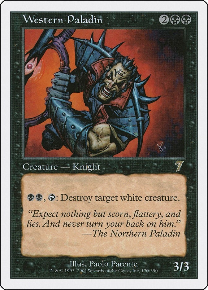 Image for Western Paladin (7th Edition) (170) - Magic: The Gathering