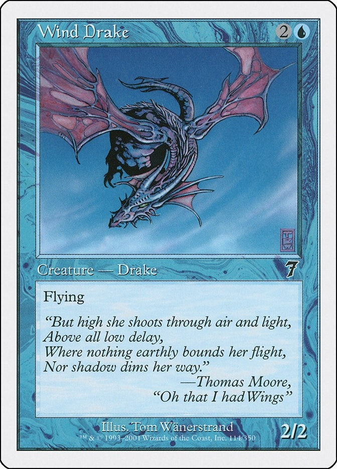 Image for Wind Drake (7th Edition) (114) - Magic: The Gathering