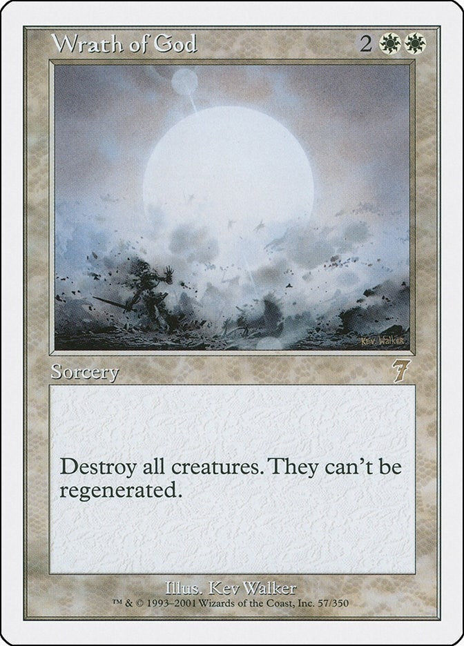Image for Wrath of God (7th Edition) (57) - Magic: The Gathering