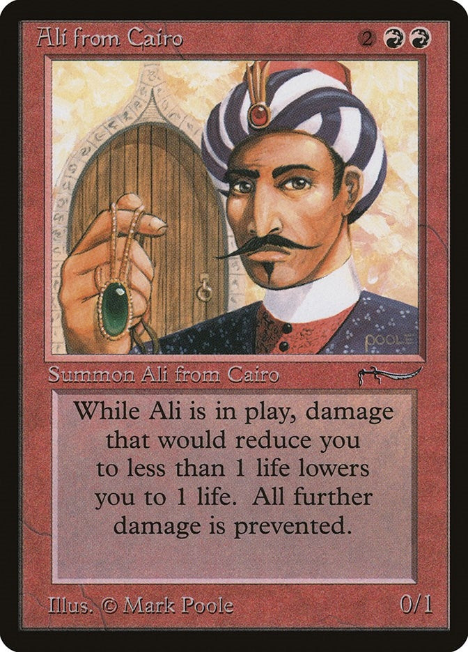 Image for Ali from Cairo (Arabian Nights) - Magic: The Gathering