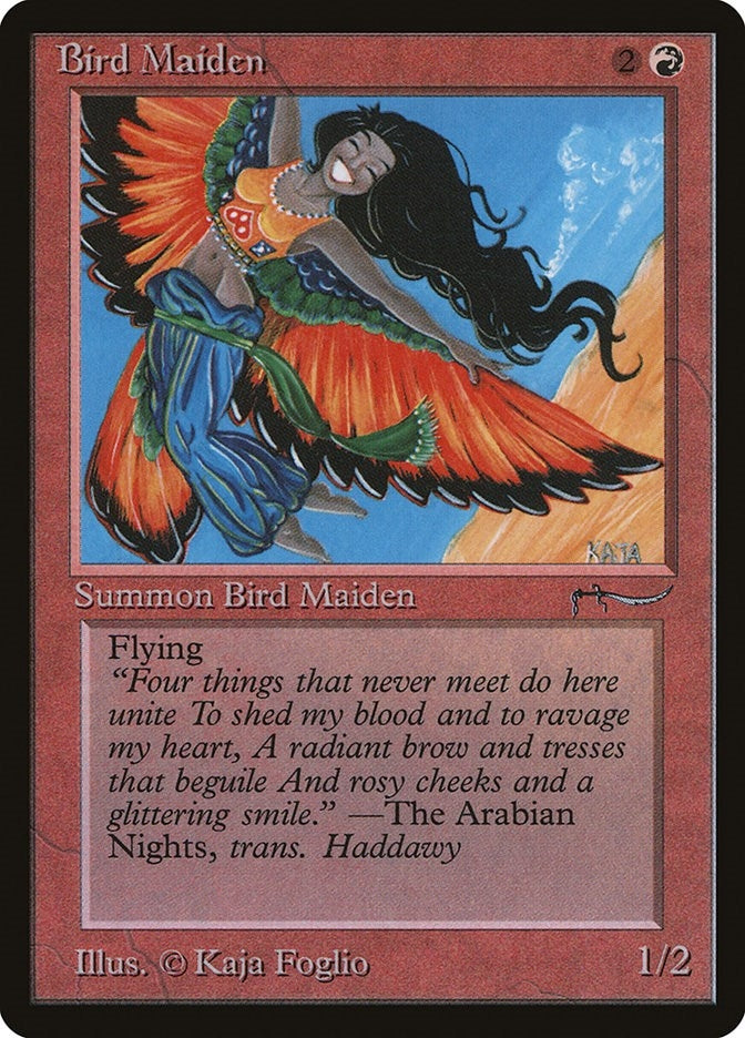 Image for Bird Maiden (Arabian Nights) - Magic: The Gathering