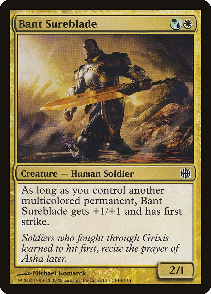 Image for Bant Sureblade (Alara Reborn) (143) - Magic: The Gathering