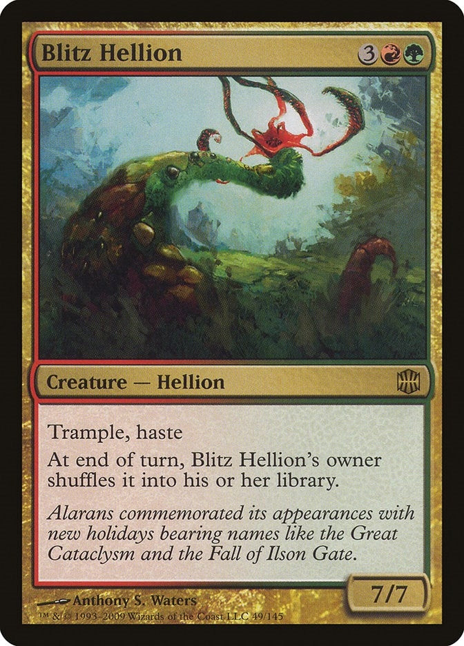 Image for Blitz Hellion (Alara Reborn) (49) - Magic: The Gathering