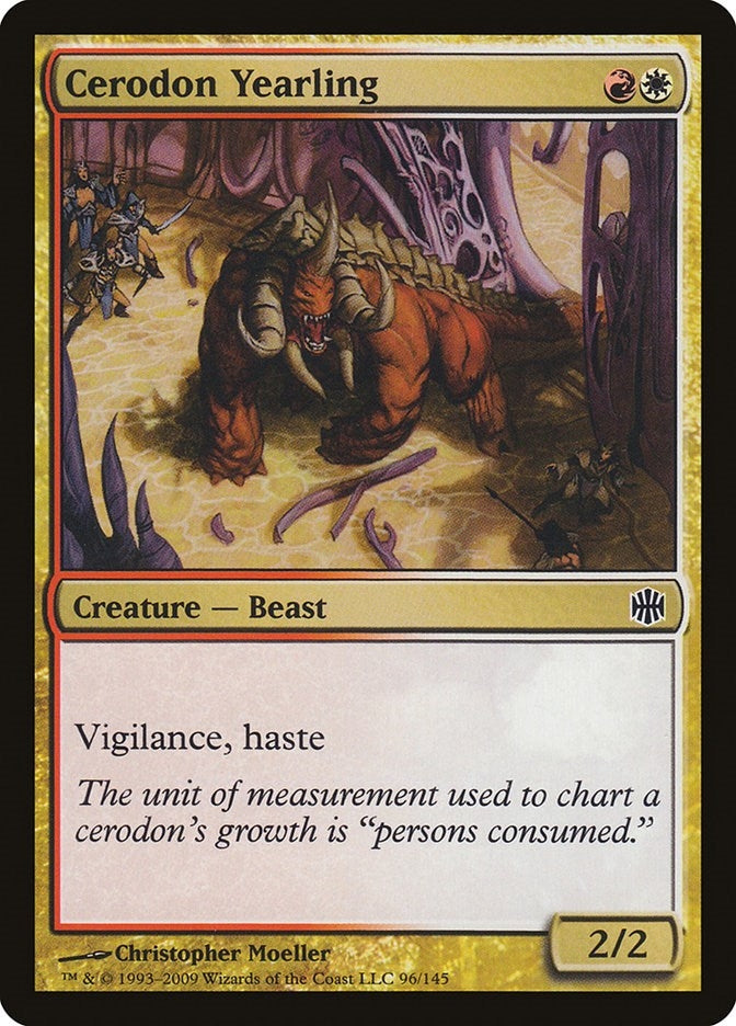 Image for Cerodon Yearling (Alara Reborn) (96) - Magic: The Gathering