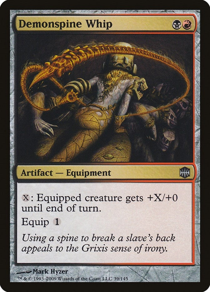 Image for Demonspine Whip (Alara Reborn) (39) - Magic: The Gathering