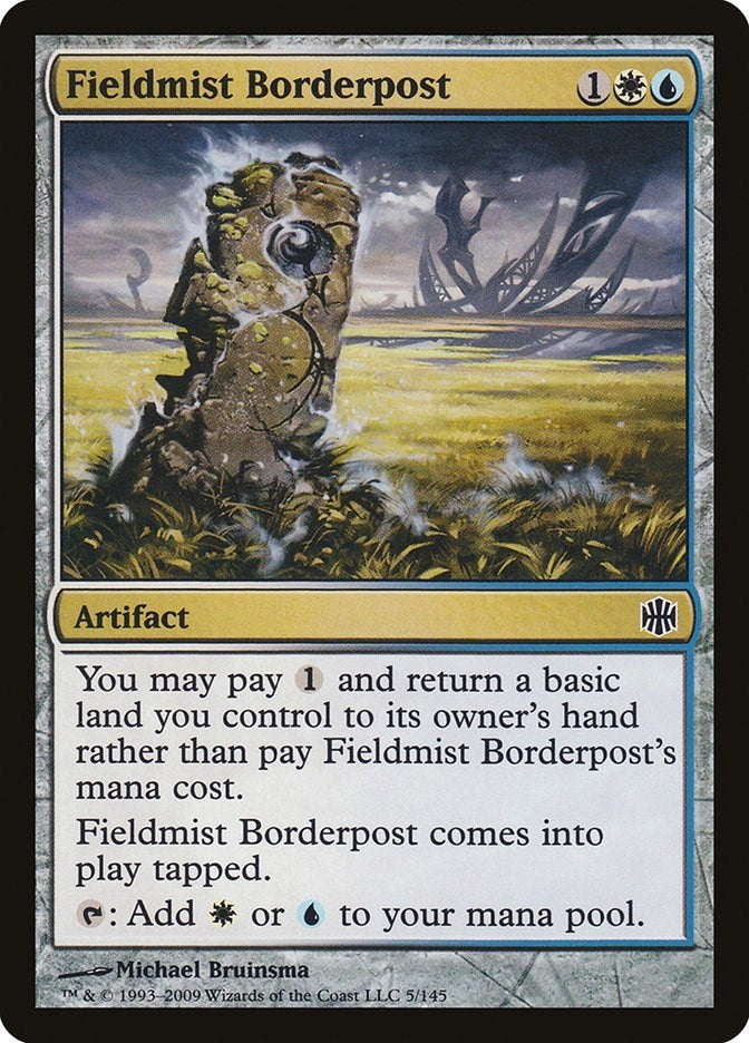 Image for Fieldmist Borderpost (Alara Reborn) (5) - Magic: The Gathering