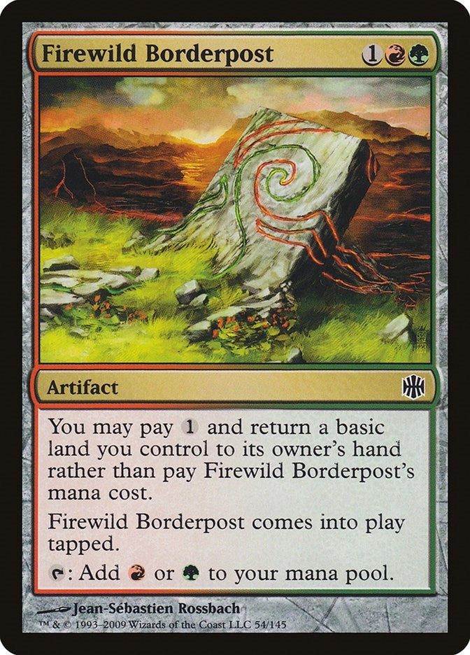 Image for Firewild Borderpost (Alara Reborn) (54) - Magic: The Gathering
