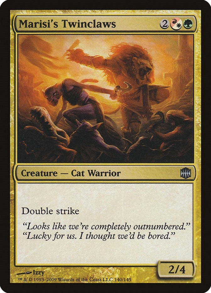 Image for Marisi's Twinclaws (Alara Reborn) (140) - Magic: The Gathering