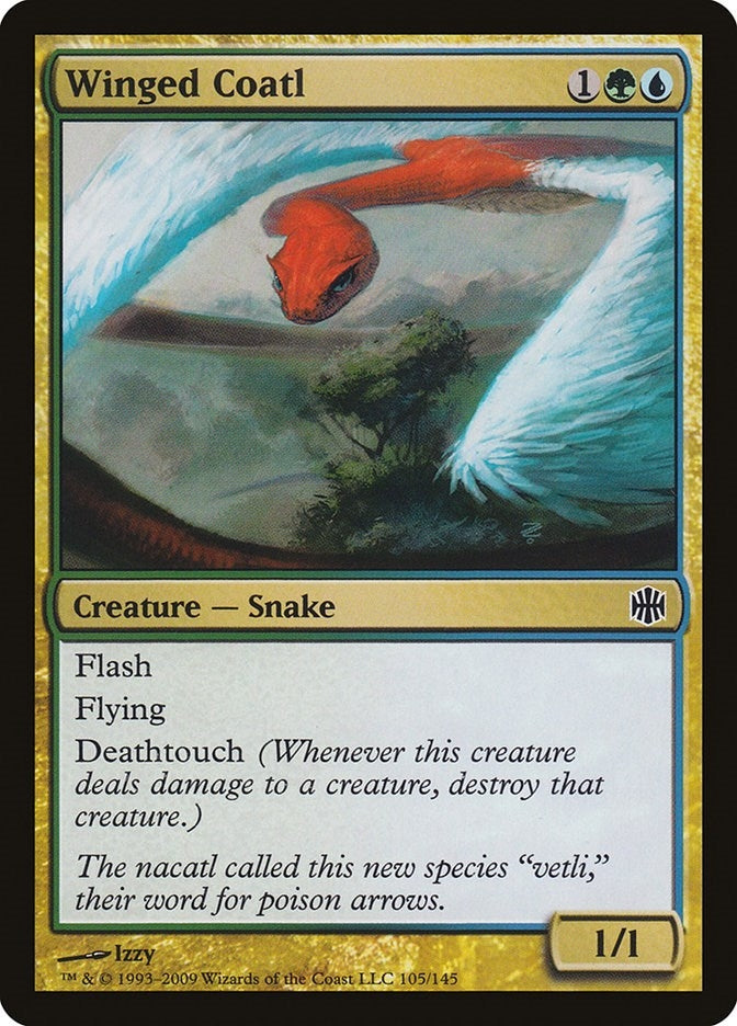 Image for Winged Coatl (Alara Reborn) (105) - Magic: The Gathering