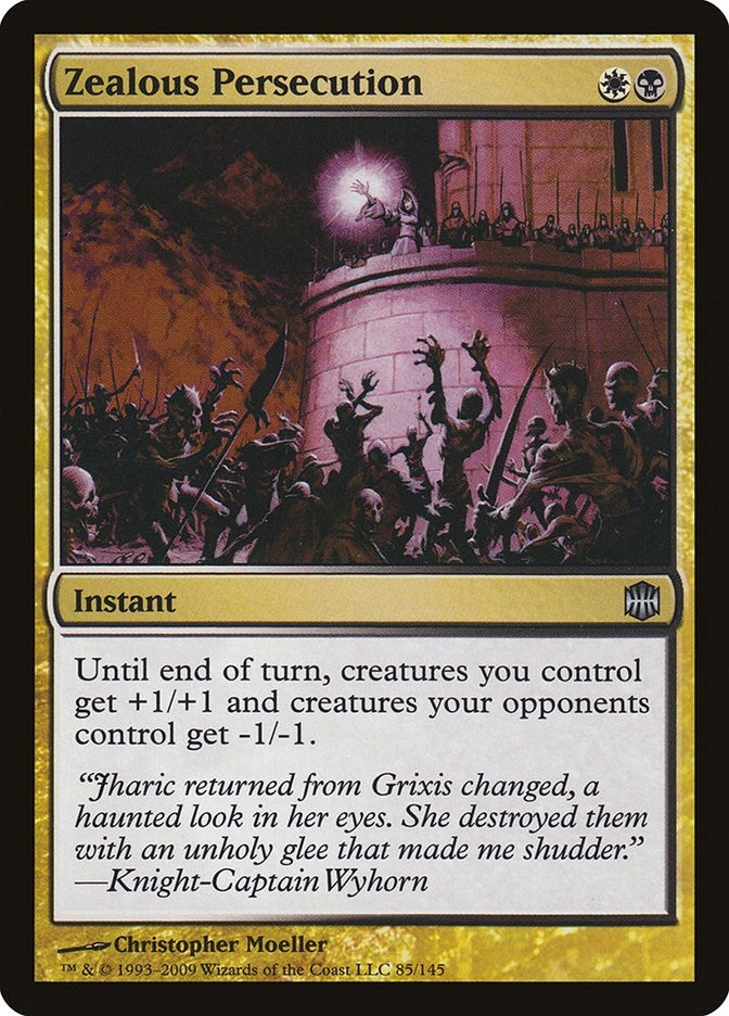 Image for Zealous Persecution (Alara Reborn) (85) - Magic: The Gathering