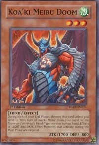 Image for Koa'ki Meiru Doom (Raging Battle) (RGBT-EN026) - YuGiOh