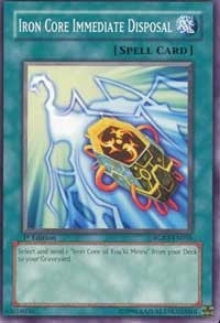 Image for Iron Core Immediate Disposal (Raging Battle) (RGBT-EN056) - YuGiOh