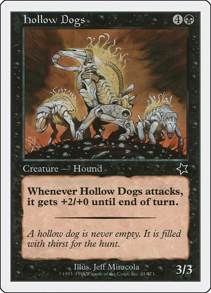 Image for Hollow Dogs (Starter 1999) (81) - Magic: The Gathering