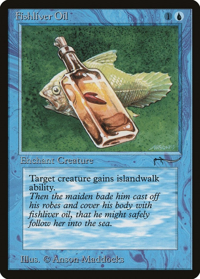 Image for Fishliver Oil (Arabian Nights) - Magic: The Gathering