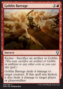 Goblin Barrage - Dominaria (Uncommon) [DOM-128]