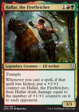 Hallar, the Firefletcher - Dominaria (Uncommon) [DOM-196]