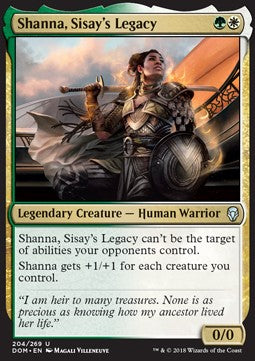 Shanna, Sisay's Legacy - Dominaria (Uncommon) [DOM-204]