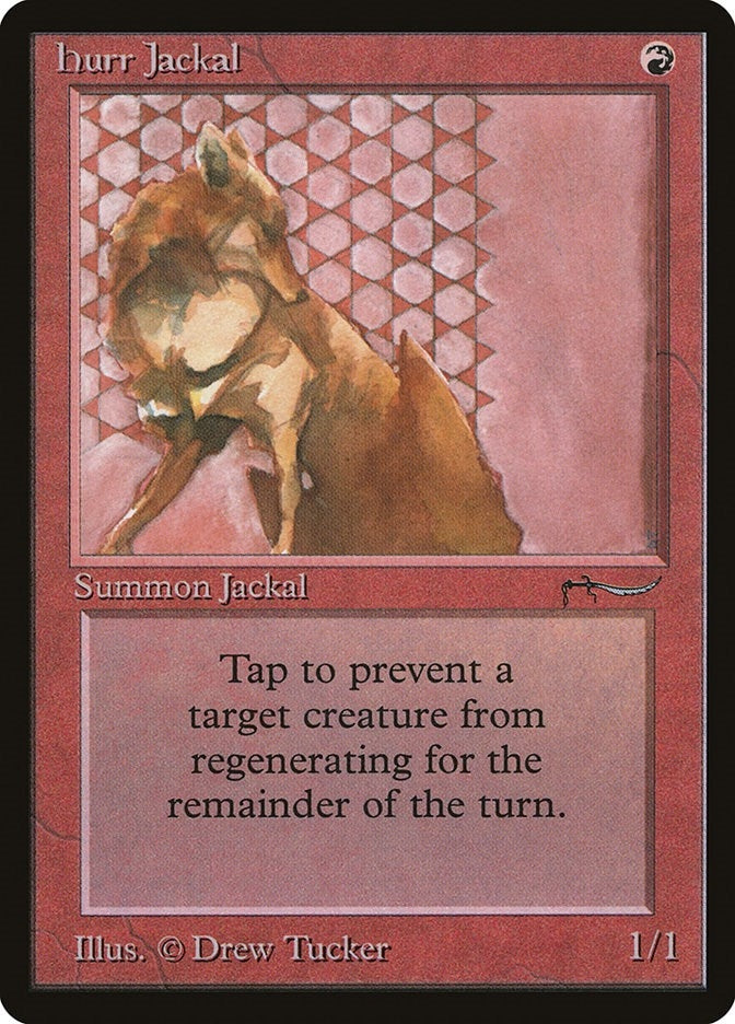 Image for Hurr Jackal (Arabian Nights) - Magic: The Gathering