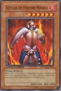 Image for Thestalos the Firestorm Monarch (Gold Series 2009) (GLD2-EN008) - YuGiOh